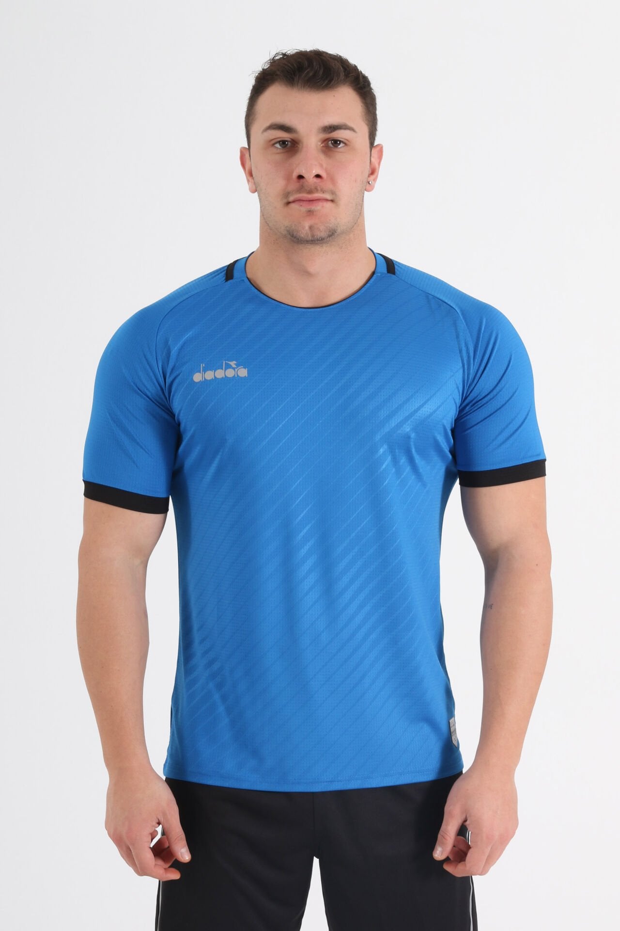 Diadora Elite Antrenman Tişört Saks Mavi | CRS Spor