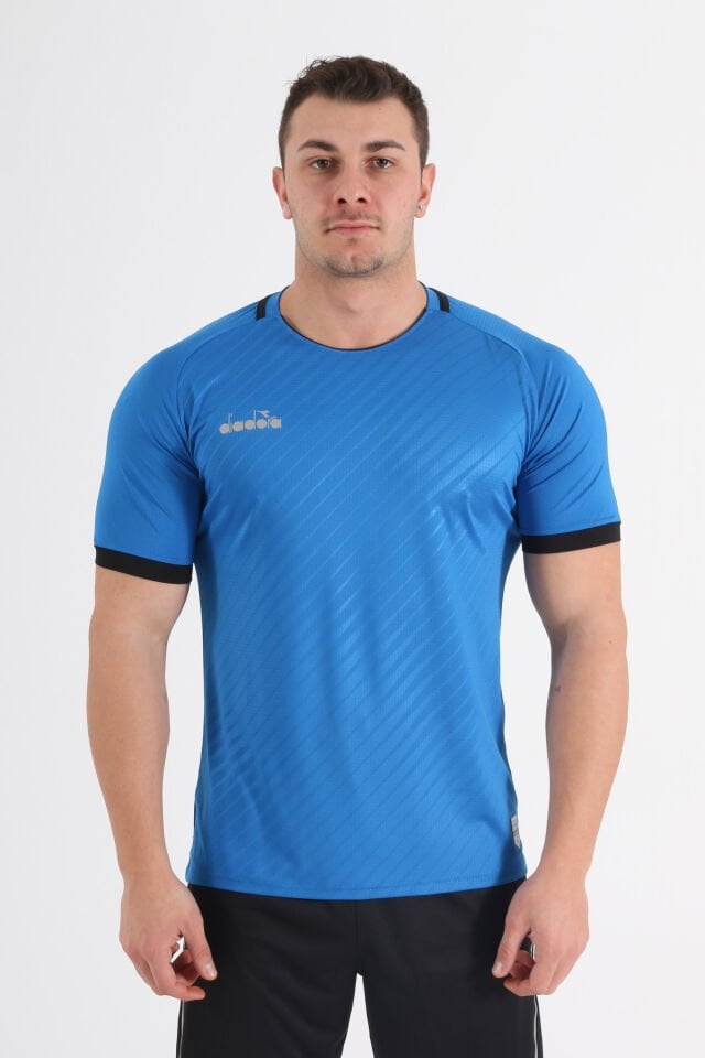 Diadora Elite Antrenman Tişört Saks Mavi