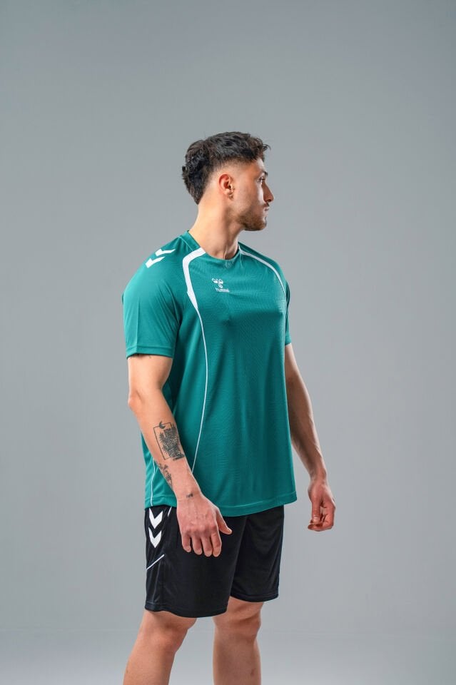 Hummel Target Antrenman Tişört Yeşil