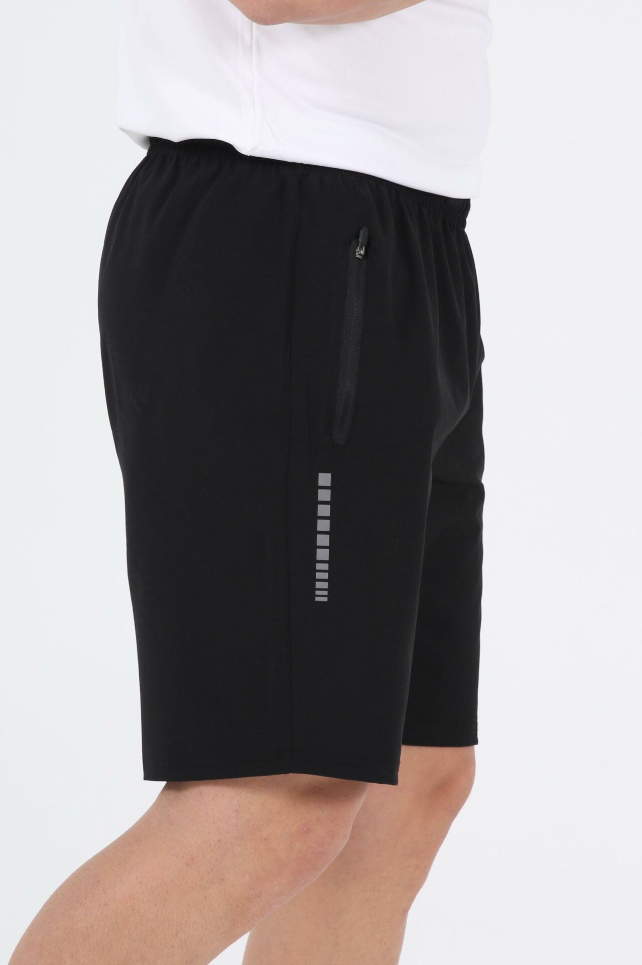 Elite Cepli Kamp Şortu Siyah