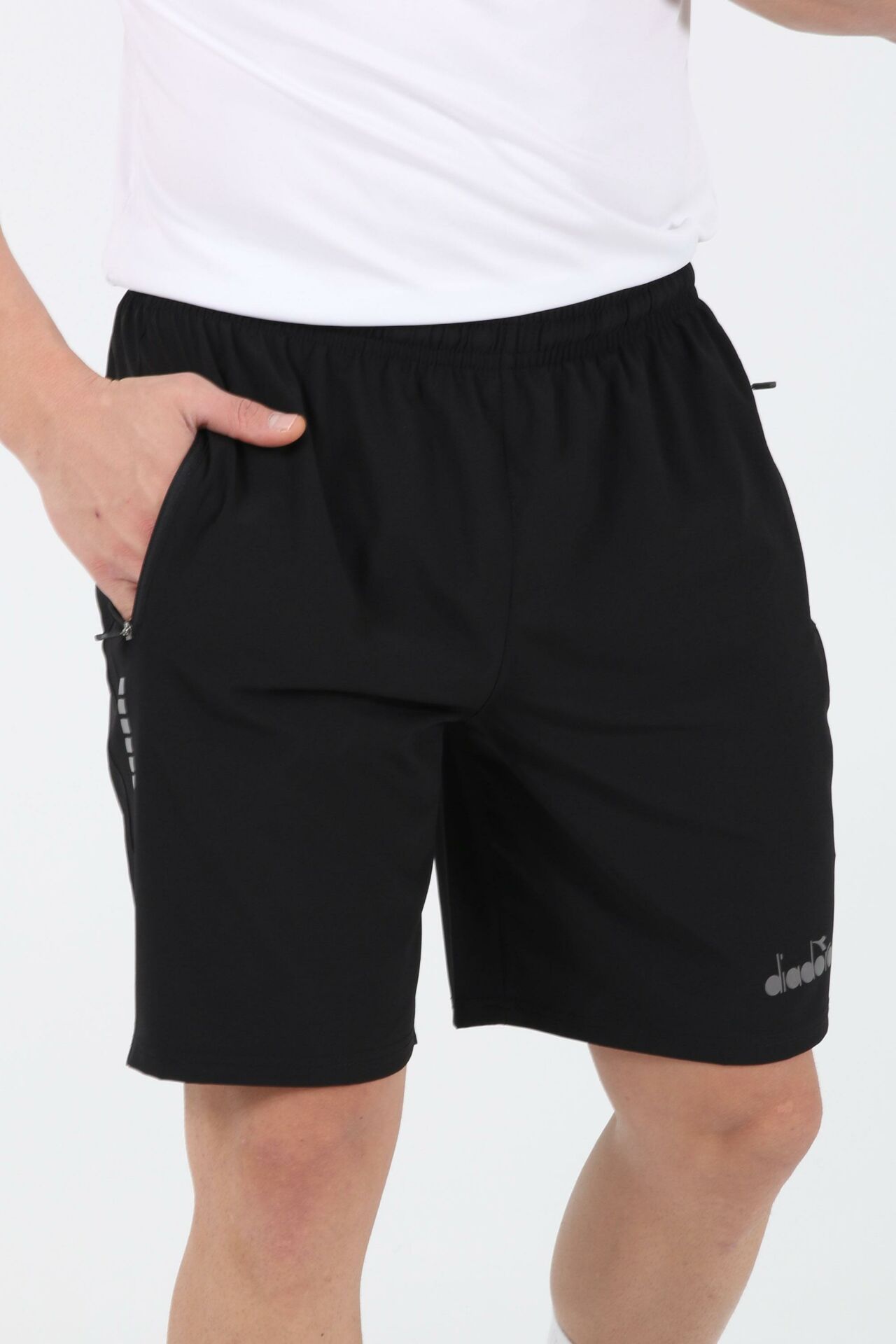 Elite Cepli Kamp Şortu Siyah