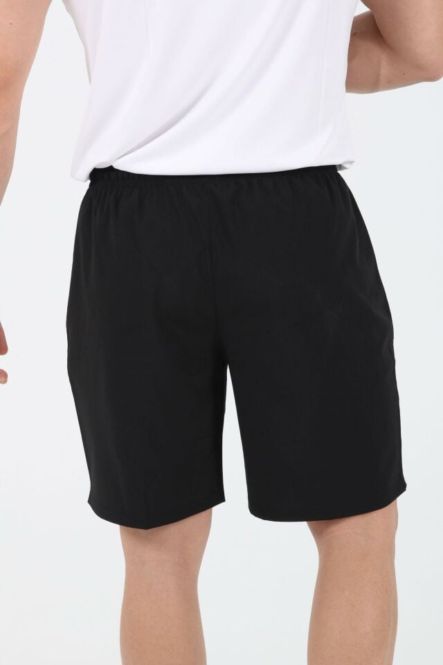 Elite Cepli Kamp Şortu Siyah