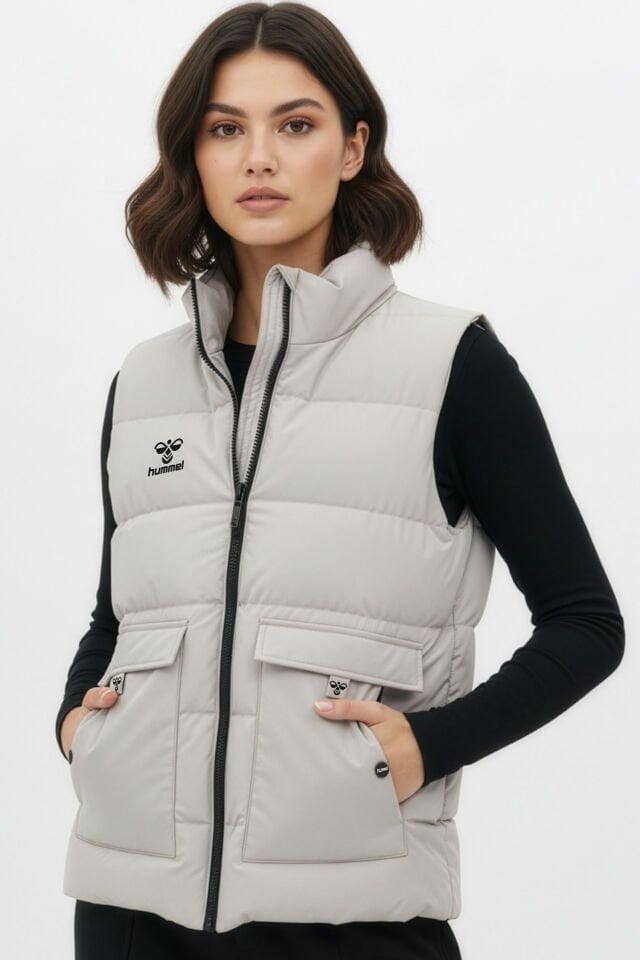 Hummel Line Şişme Yelek Bej