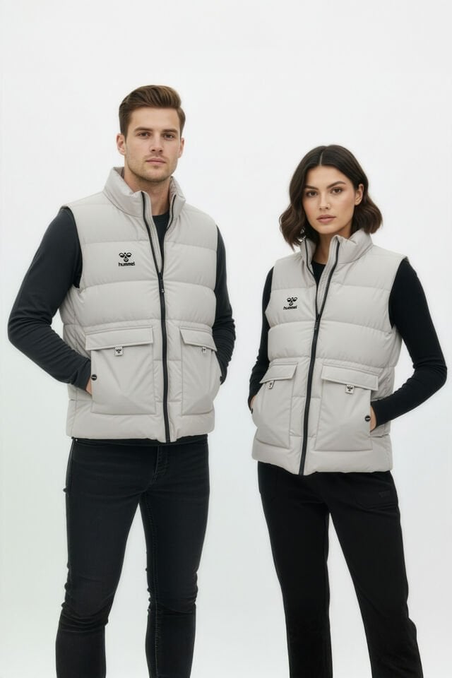 Hummel Line Şişme Yelek Bej