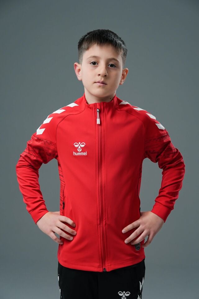 Hummel Line Kamp Eşofman Üstü Kırmızı Çocuk