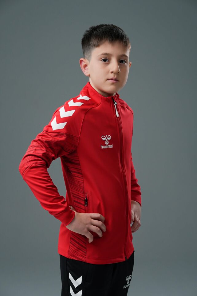 Hummel Line Kamp Eşofman Üstü Kırmızı Çocuk