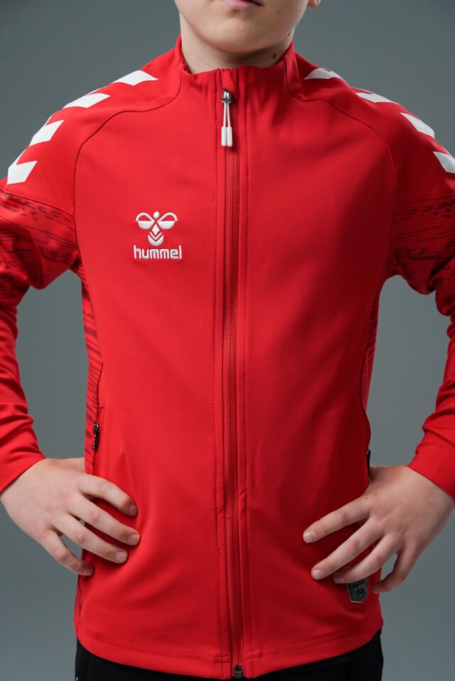 Hummel Line Kamp Eşofman Üstü Kırmızı Çocuk