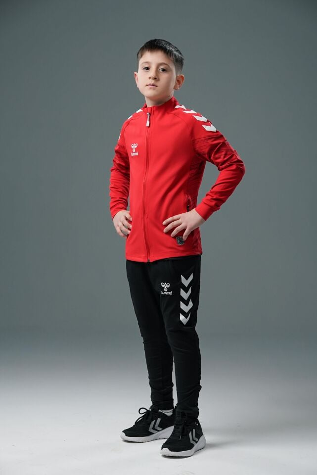 Hummel Line Kamp Eşofman Üstü Kırmızı Çocuk