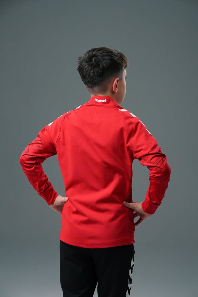 Hummel Line Kamp Eşofman Üstü Kırmızı Çocuk