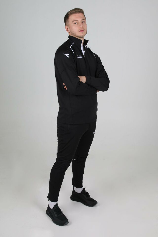 Diadora Core Antrenman Eşofman Takımı Siyah