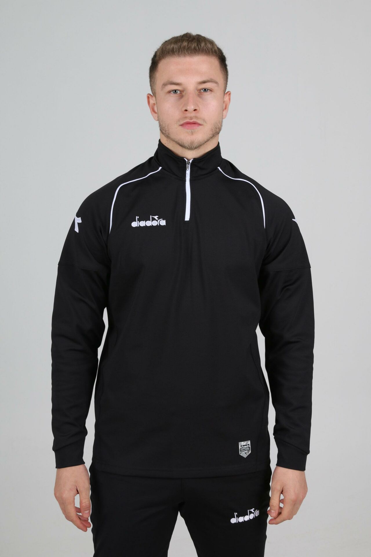 Diadora Core Antrenman Eşofman Takımı Siyah