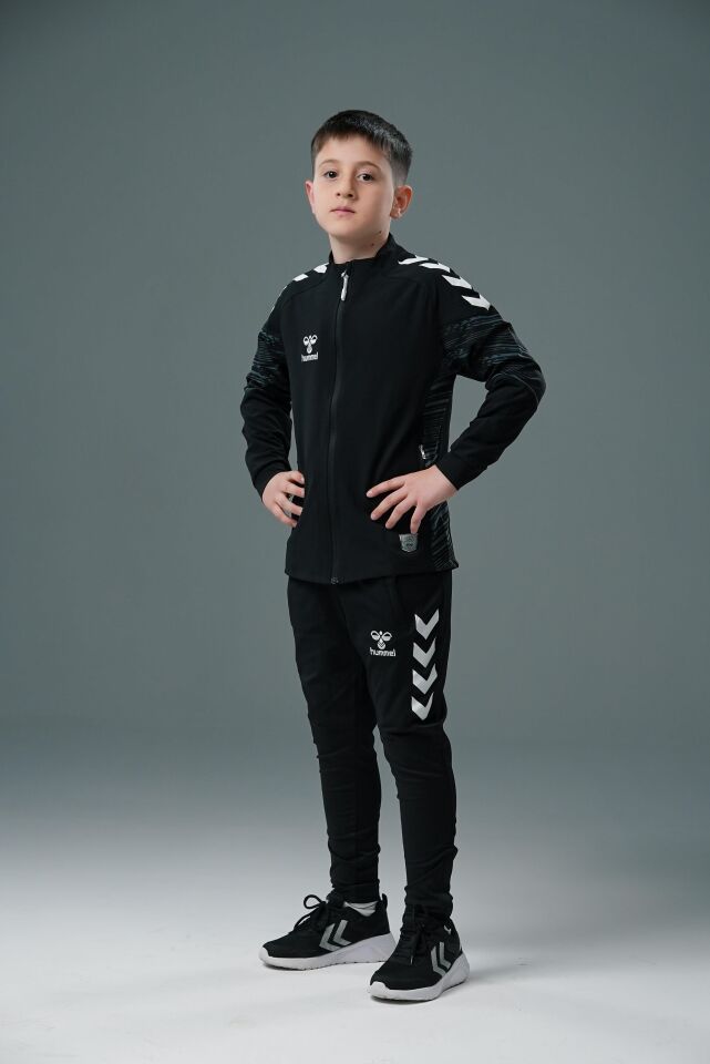 Hummel Line Kamp Eşofman Üstü Siyah Çocuk