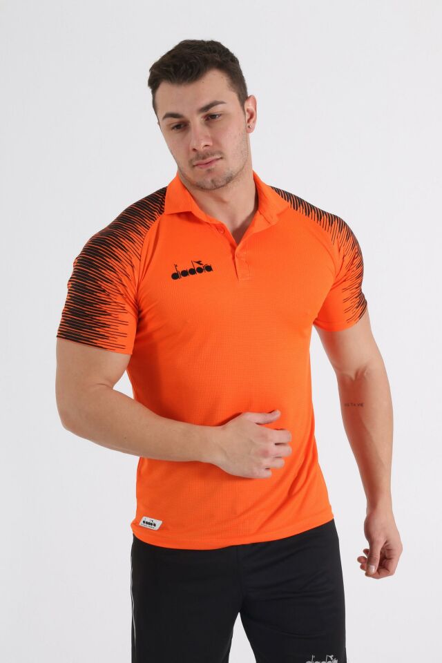 Ritim Kamp Polo Tişört Turuncu