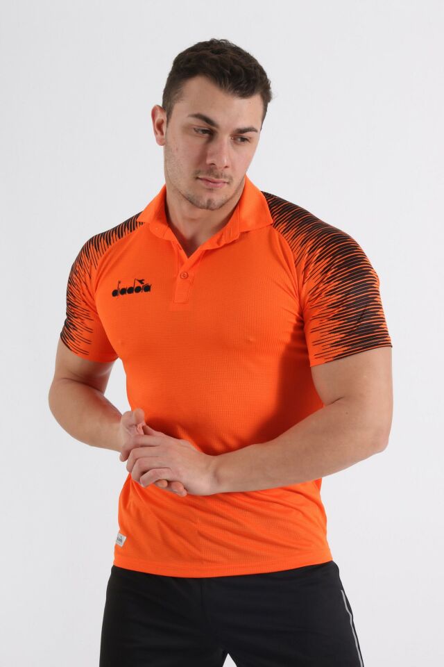 Ritim Kamp Polo Tişört Turuncu