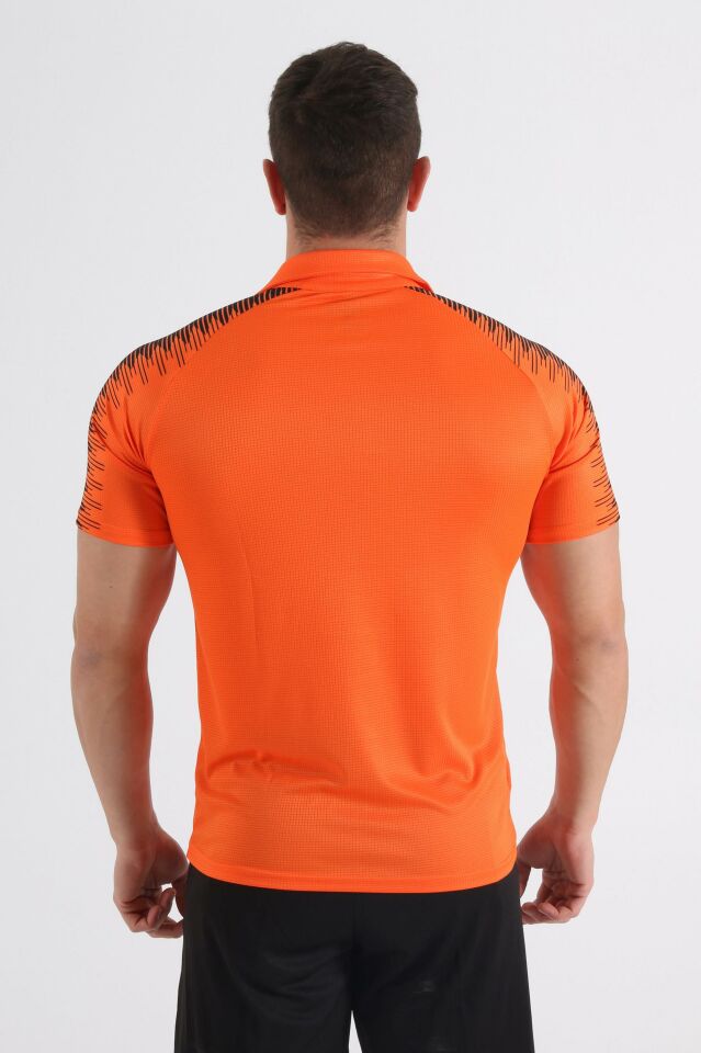 Ritim Kamp Polo Tişört Turuncu