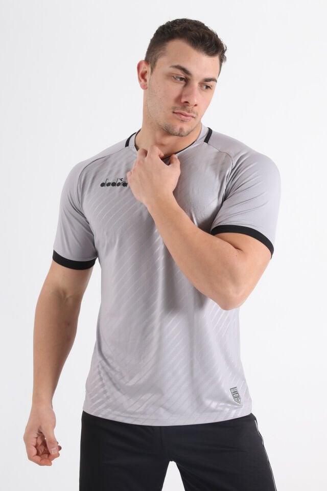 Diadora Elite Antrenman Tişört Gri