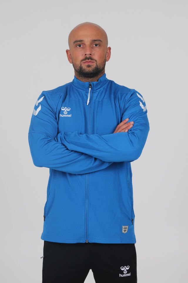 hummel サッカーウェア 青 K.S.U. サイズO hummel Oregon Kamp Eşofman Üstü Saks Mavi | CRS Spor