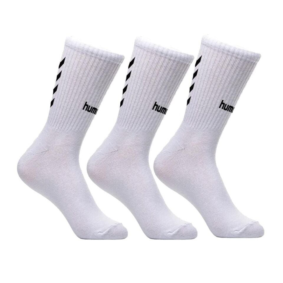 Hummel Maxı Antrenman Çorabı Beyaz 3 lü Paket