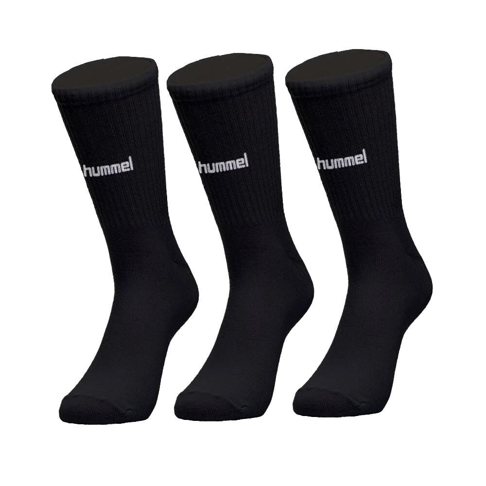 Hummel Maxı Antrenman Çorabı Siyah 3 lü Paket