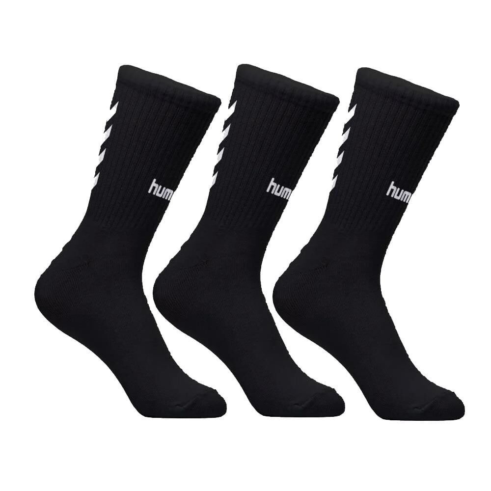 Hummel Maxı Antrenman Çorabı Siyah 3 lü Paket