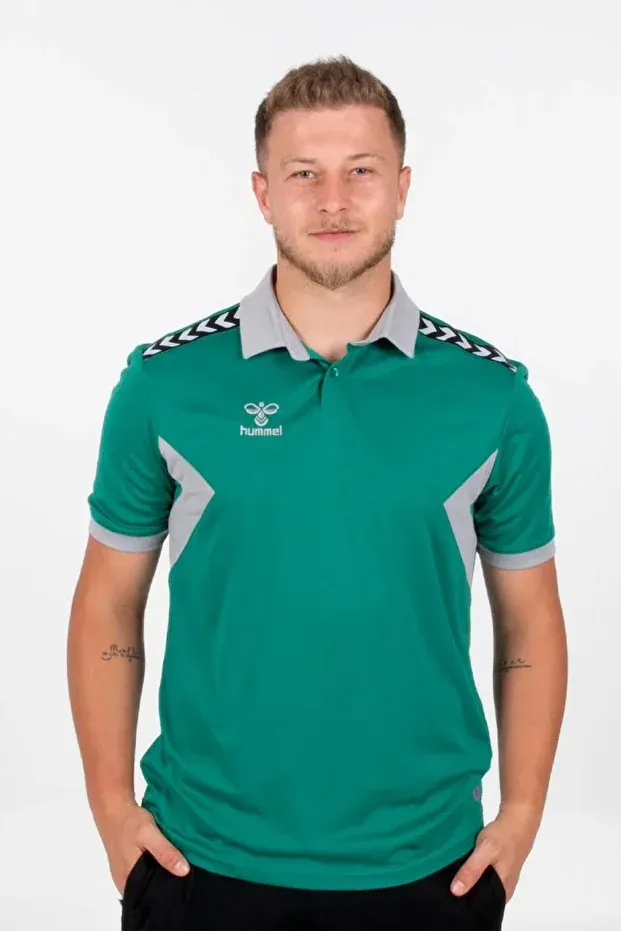 Hummel Otantik Kamp Tişört Yeşil