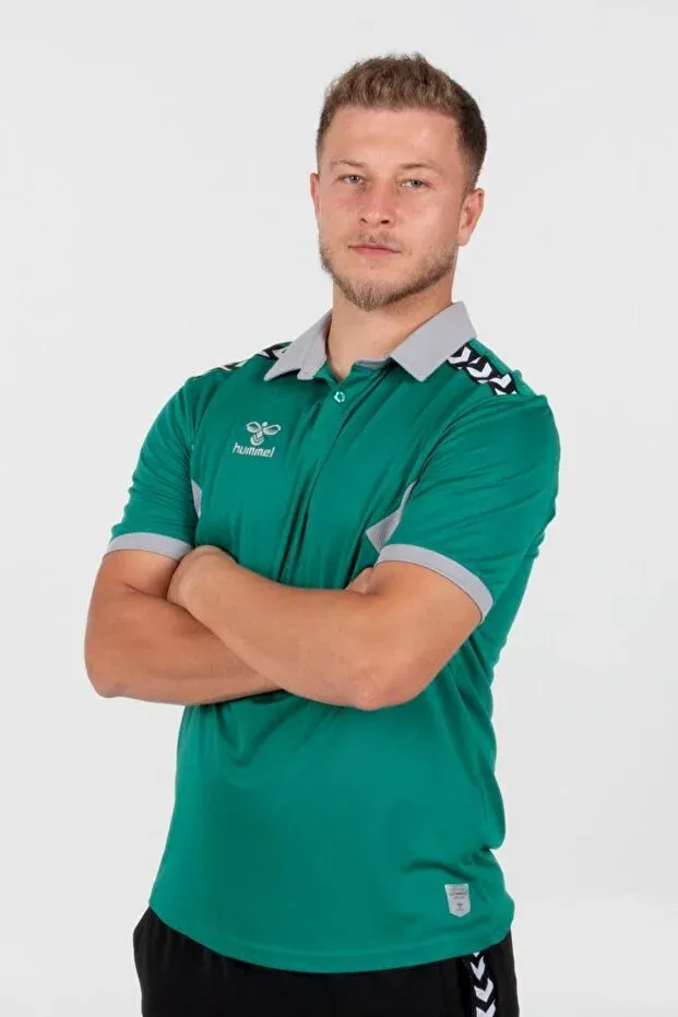 Hummel Otantik Kamp Tişört Yeşil