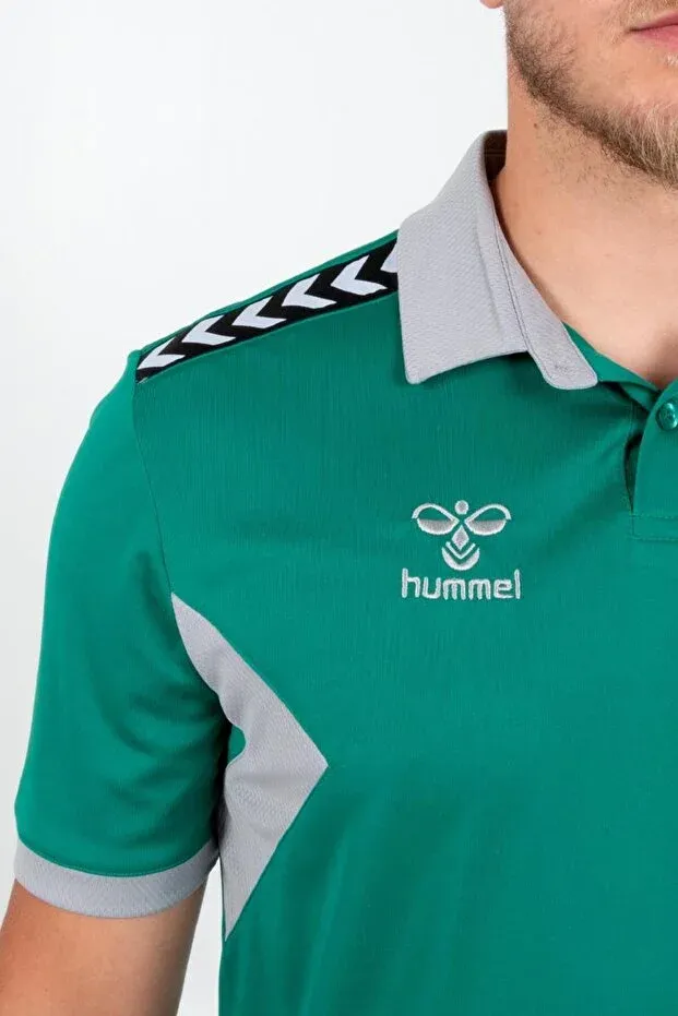 Hummel Otantik Kamp Tişört Yeşil