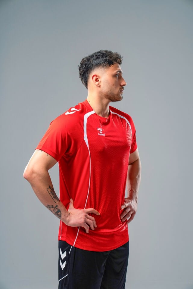 Hummel Target Antrenman Tişört Kırmızı