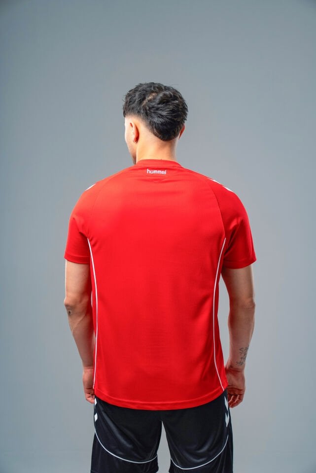 Hummel Target Antrenman Tişört Kırmızı