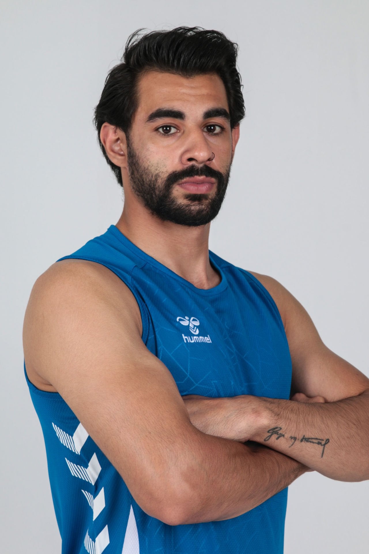 Dream Sıfır Kol Tişört Saks Mavi