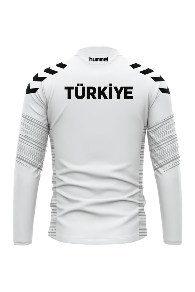 Milli Takım Line Antrenman Eşofman Üstü Beyaz