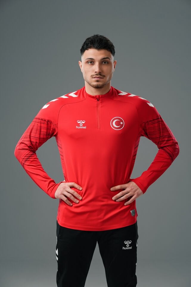 Milli Takım Line Antrenman Eşofman Üstü Kırmızı