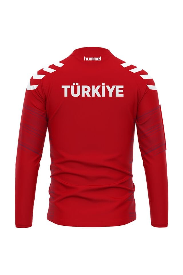 Milli Takım Line Antrenman Eşofman Üstü Kırmızı