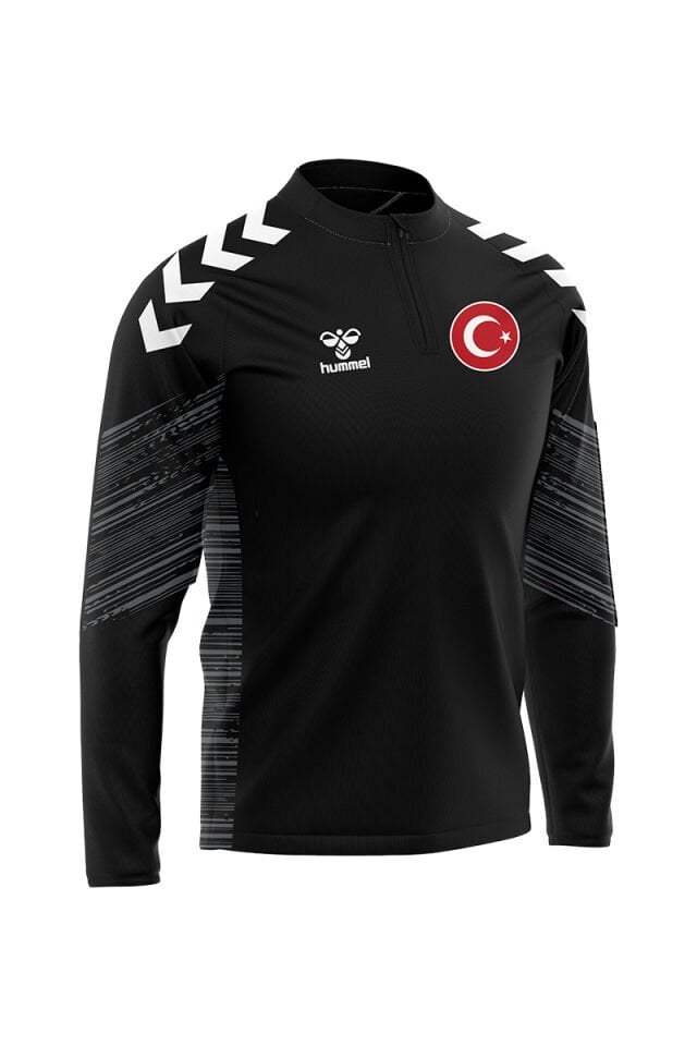 Milli Takım Line Antrenman Eşofman Üstü Siyah