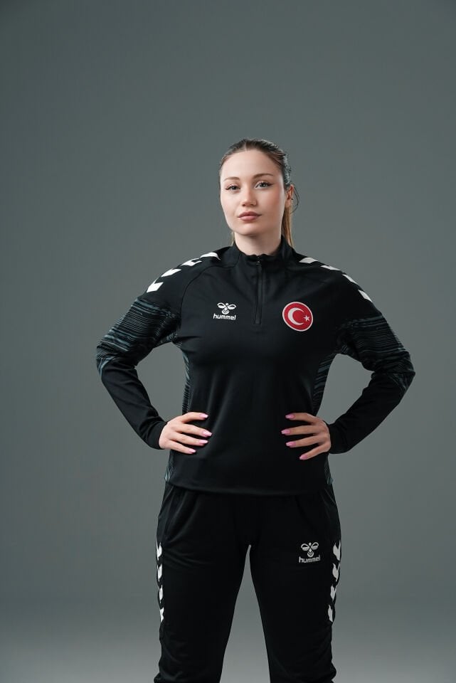 Milli Takım Line Antrenman Eşofman Üstü Siyah