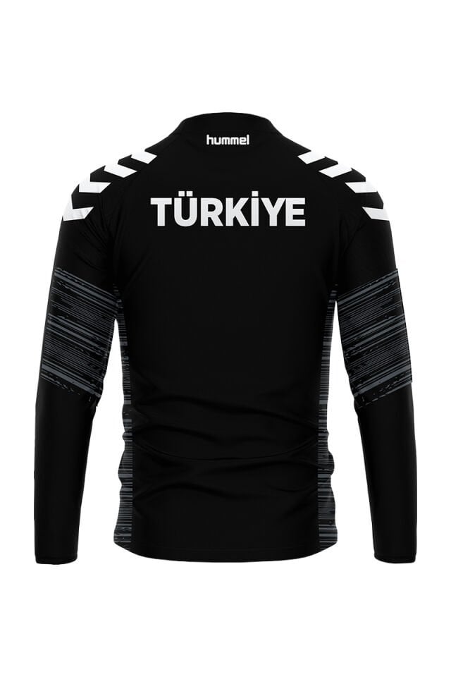 Milli Takım Line Antrenman Eşofman Üstü Siyah