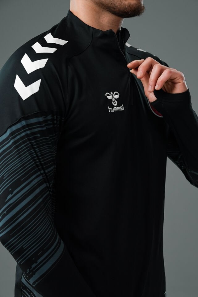 Milli Takım Line Antrenman Eşofman Üstü Siyah