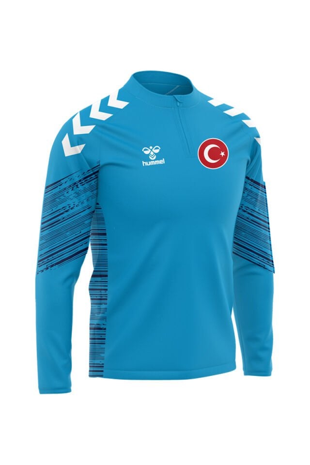 Milli Takım Line Antrenman Eşofman Üstü Turkuaz