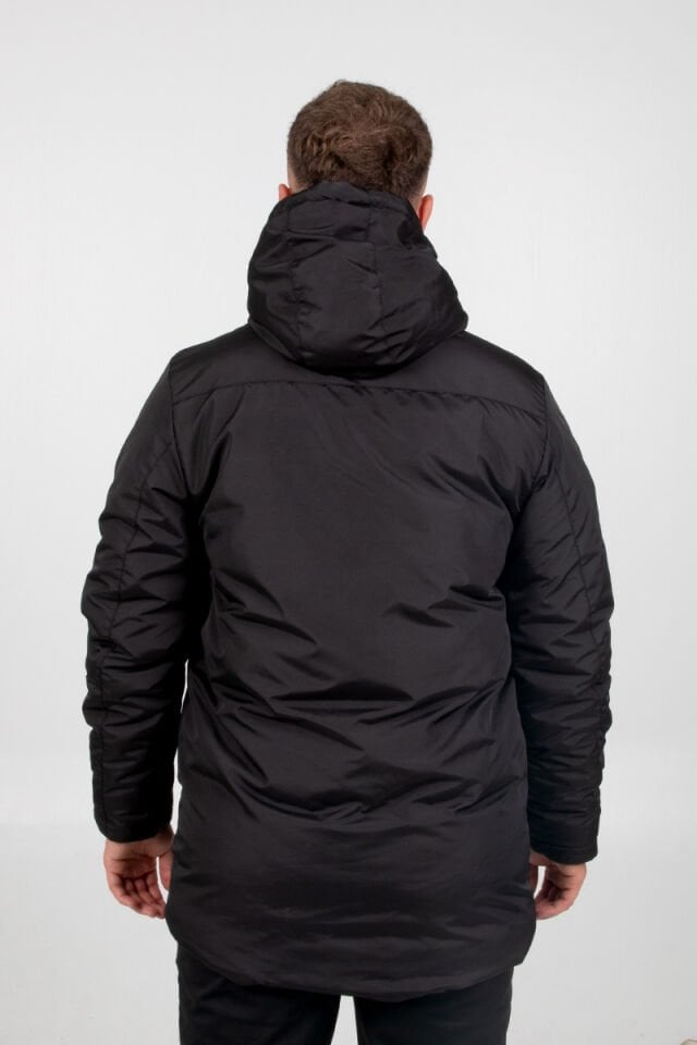 Diadora Alto Anorak Uzun Mont Siyah