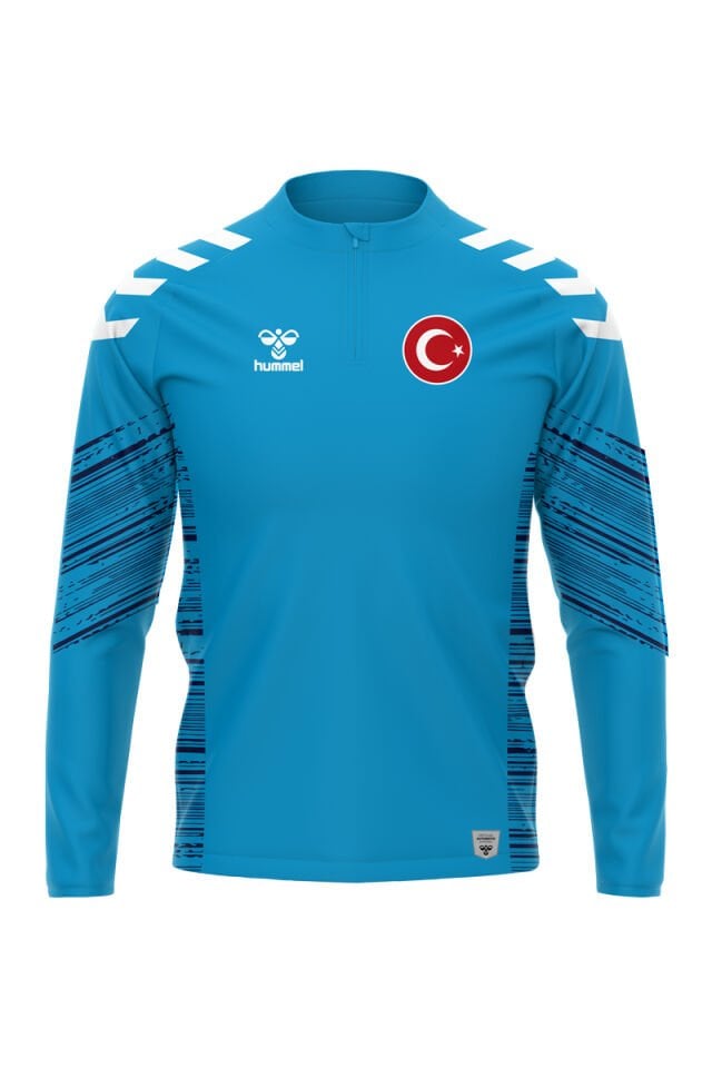 Milli Takım Line Antrenman Eşofman Üstü Turkuaz
