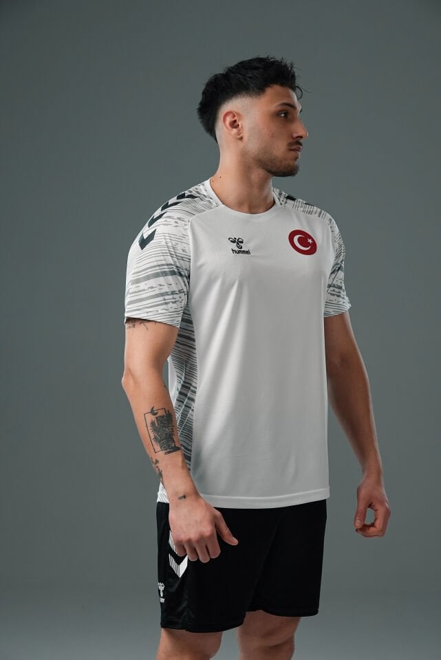 Milli Takım Line Antrenman Tişört Beyaz