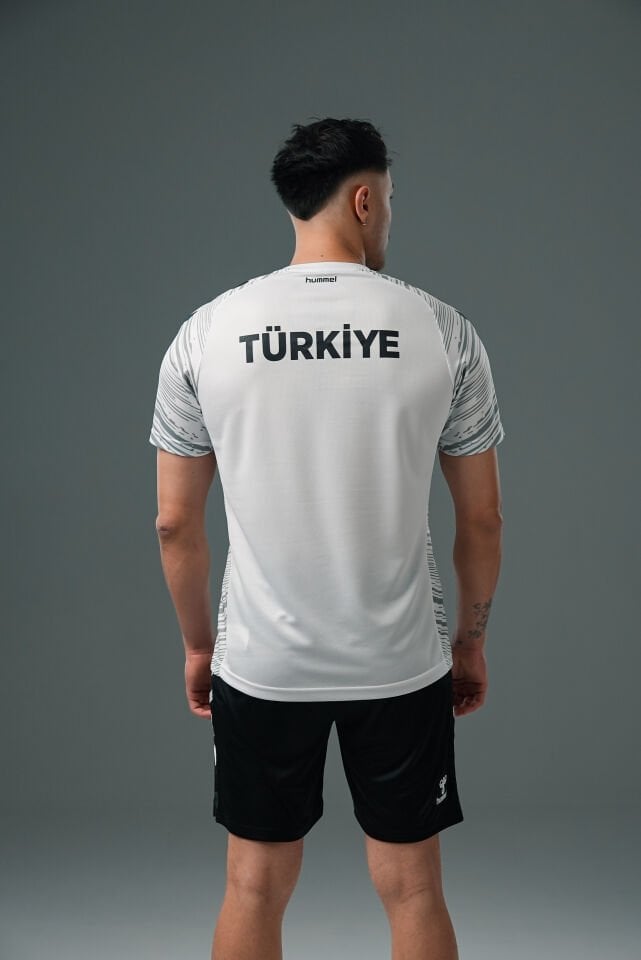 Milli Takım Line Antrenman Tişört Beyaz