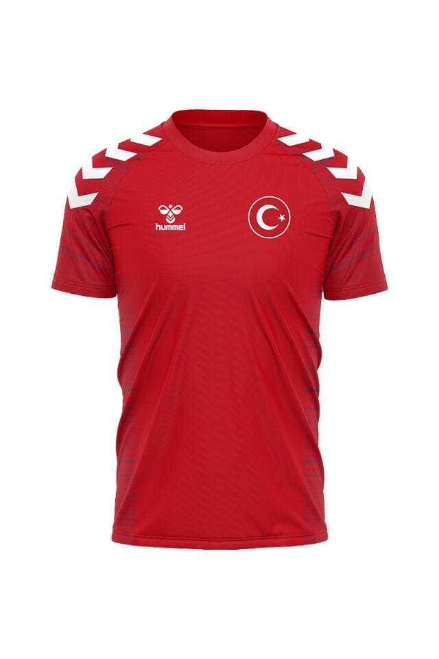 Milli Takım Line Antrenman Tişört Kırmızı