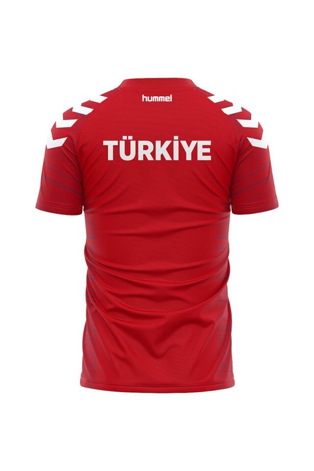 Milli Takım Line Antrenman Tişört Kırmızı