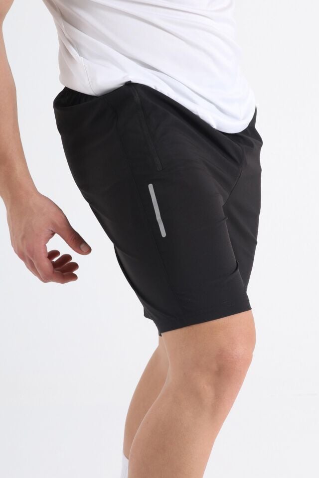 Diadora Mundial 21 Kamp Şortu Micro Siyah