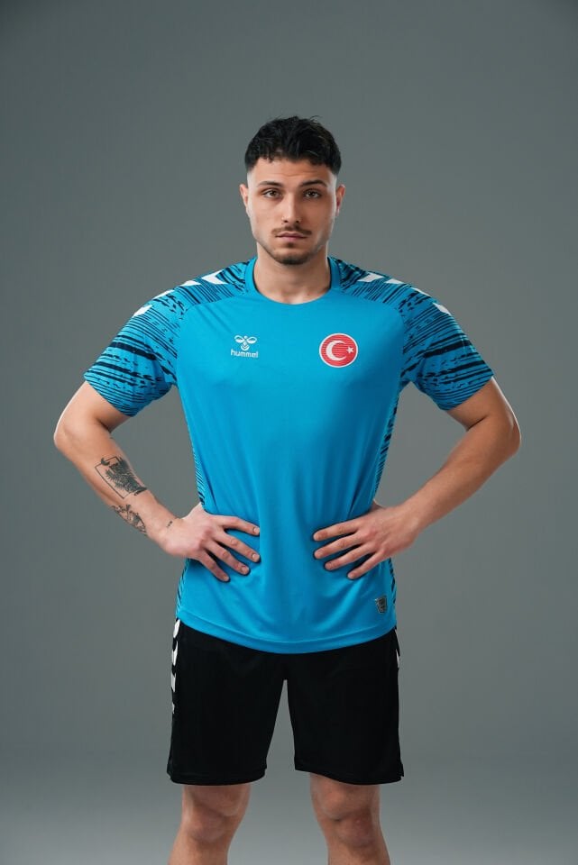 Milli Takım Line Antrenman Tişört Turkuaz