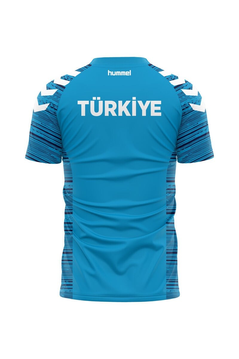 Milli Takım Line Antrenman Tişört Turkuaz