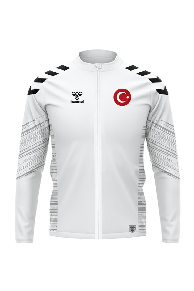 Milli Takım Line Kamp Eşofman Üstü Beyaz