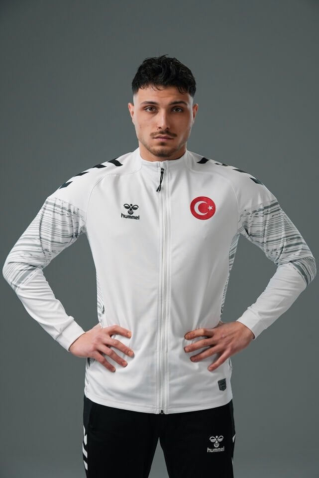 Milli Takım Line Kamp Eşofman Üstü Beyaz