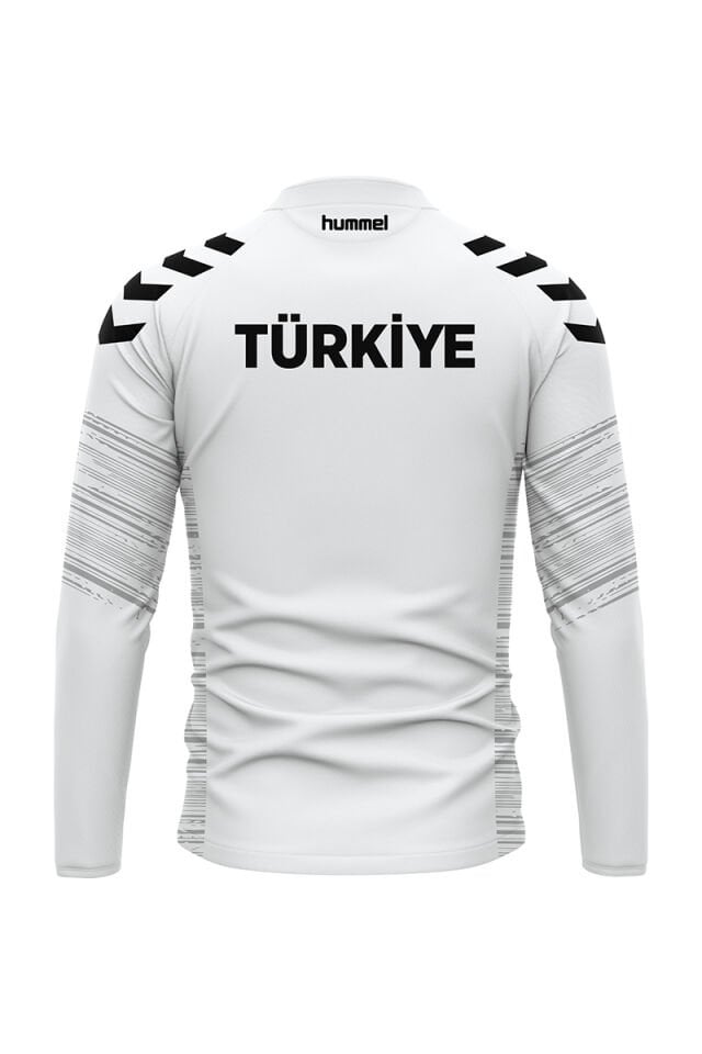 Milli Takım Line Kamp Eşofman Üstü Beyaz